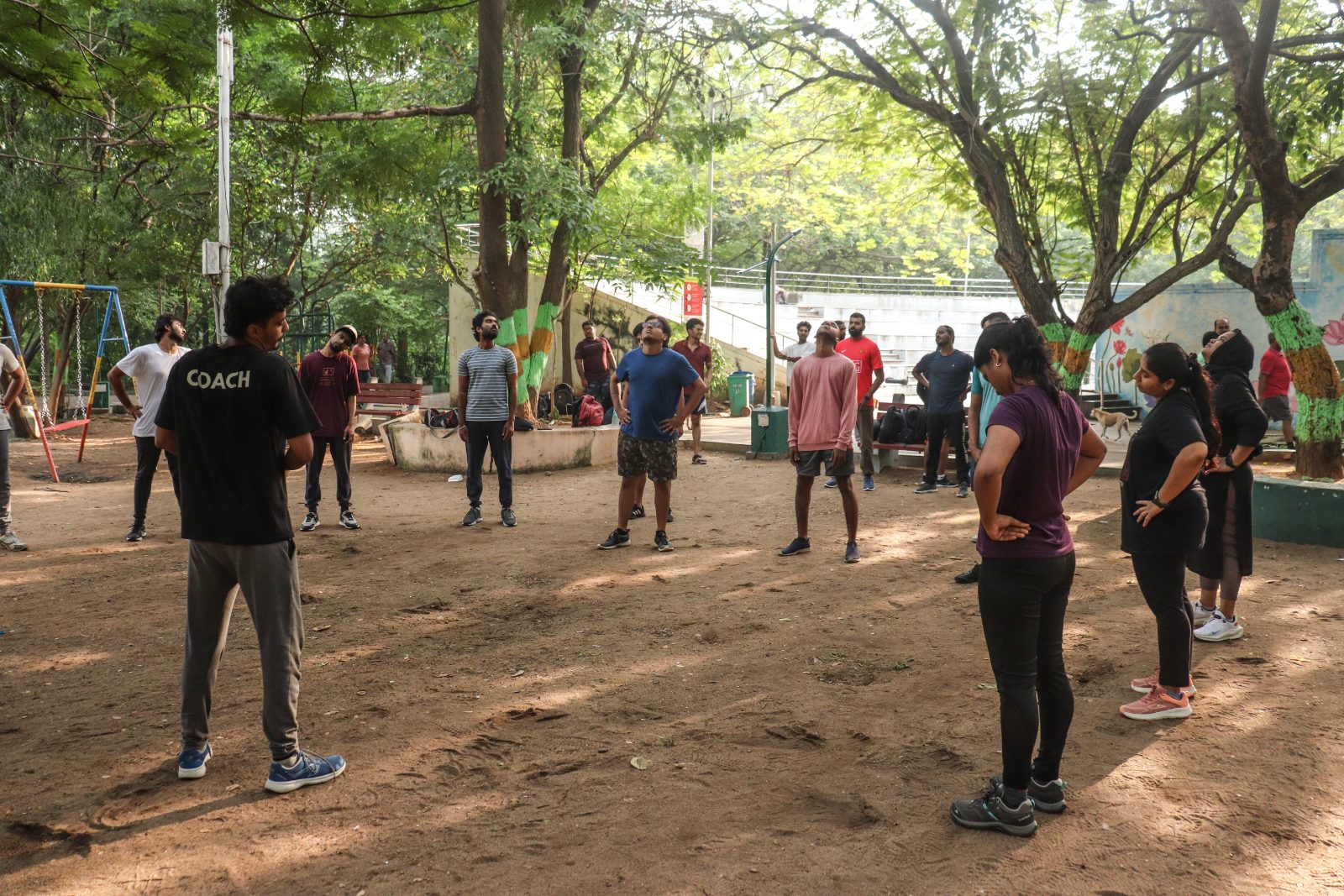 Movement coach certification at Chennai Parkour 2