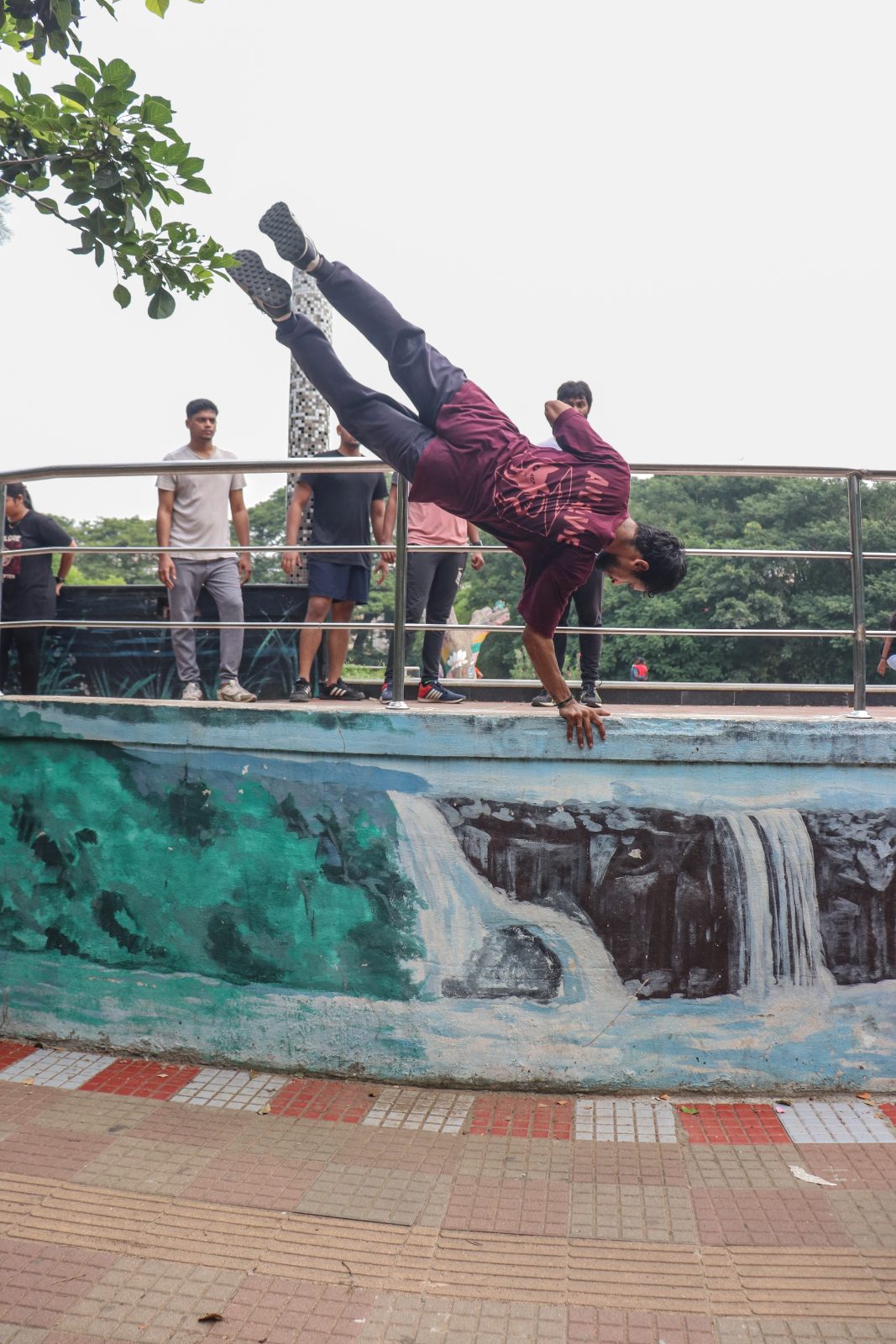 Parkour & movement training at Chennai Parkour 5