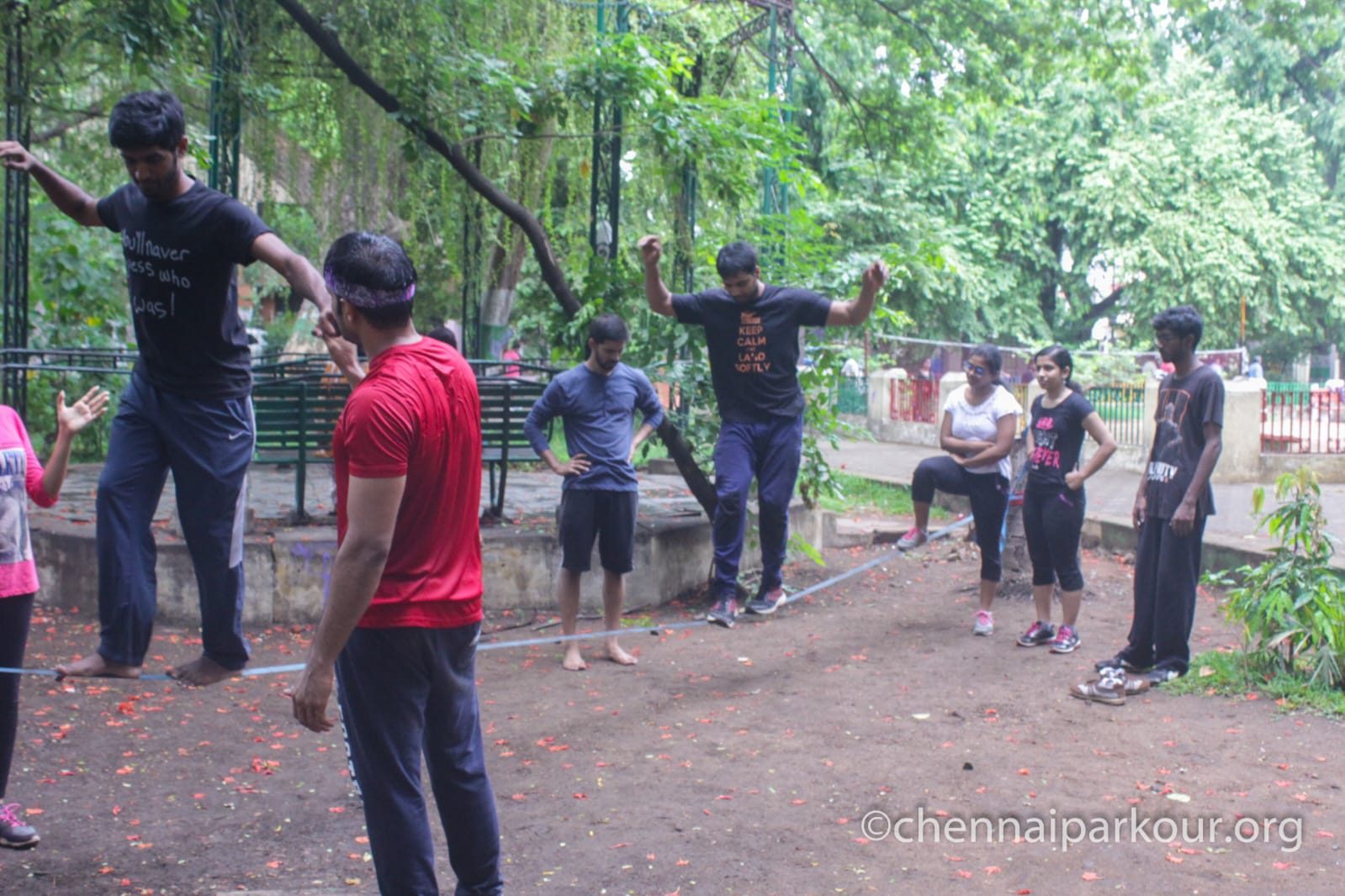 Movement coach certification at Chennai Parkour 3