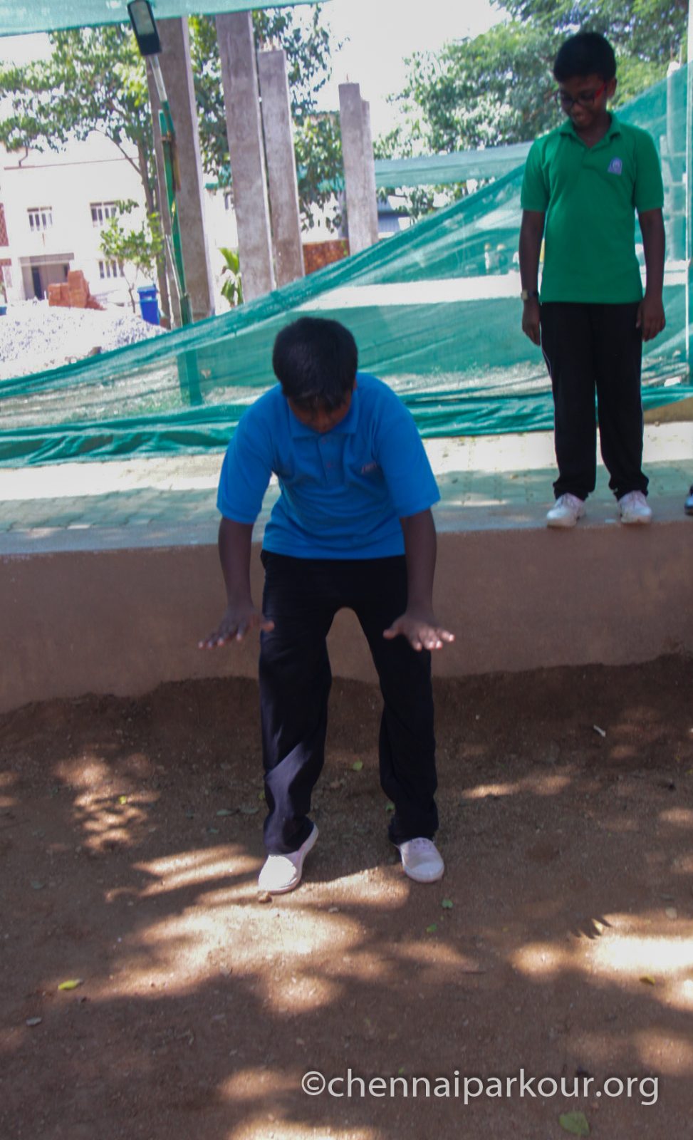 School movement program & workshop at Chennai Parkour 7